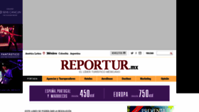 What Reportur.mx website looked like in 2019 (4 years ago)