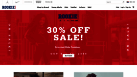 What Rookieusa.co.za website looked like in 2019 (4 years ago)