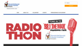 What Rmhc-memphis.org website looked like in 2019 (4 years ago)
