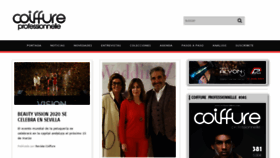 What Revistacoiffure.com website looked like in 2019 (4 years ago)