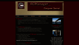 What Rcmanager.com website looked like in 2019 (4 years ago)