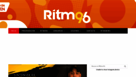What Ritmo96.com website looked like in 2019 (4 years ago)