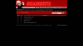 What Rojadirectatv.mx website looked like in 2019 (4 years ago)