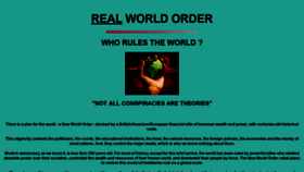 What Realworldorder.net website looked like in 2019 (4 years ago)