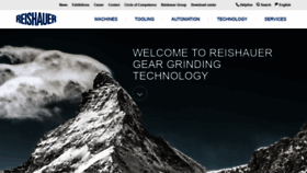 What Reishauer.com website looked like in 2019 (5 years ago)