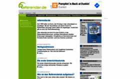 What Referendar.de website looked like in 2019 (4 years ago)