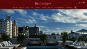 What Redburymiami.com website looked like in 2019 (4 years ago)