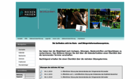 What Rockenhausen.more-rubin1.de website looked like in 2019 (4 years ago)