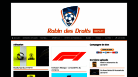 What Robindesdroits.me website looked like in 2019 (4 years ago)