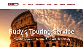 What Rome-car-tours.com website looked like in 2019 (4 years ago)