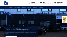 What Rbautoplaza.nl website looked like in 2019 (4 years ago)