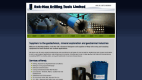 What Rokmaxdrilling.co.uk website looked like in 2019 (4 years ago)