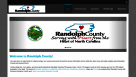 What Randolphcountync.gov website looked like in 2019 (4 years ago)