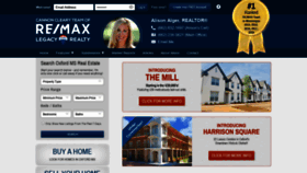 What Realestateinoxfordms.com website looked like in 2019 (4 years ago)