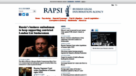 What Rapsinews.com website looked like in 2019 (4 years ago)