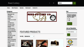 What Reedcutlery.com website looked like in 2019 (4 years ago)