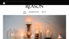 What Reasoninteriors.co.uk website looked like in 2019 (4 years ago)