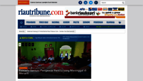 What Riautribune.com website looked like in 2019 (4 years ago)