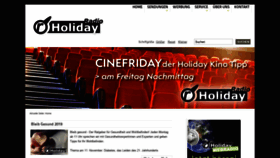 What Radioholiday.it website looked like in 2019 (4 years ago)