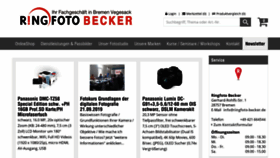 What Ringfoto-becker.de website looked like in 2019 (4 years ago)