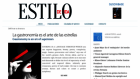 What Revistaestilodevida.co website looked like in 2019 (4 years ago)