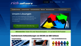 What Rick-software.de website looked like in 2019 (4 years ago)
