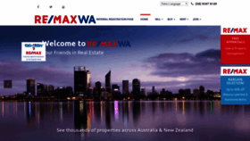 What Remaxwa.com.au website looked like in 2019 (4 years ago)