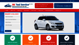 What Rktaxiservice.com website looked like in 2019 (4 years ago)
