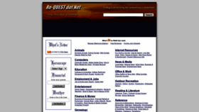 What Re-quest.net website looked like in 2019 (5 years ago)