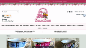 What Roses-and-teacups.com website looked like in 2019 (4 years ago)