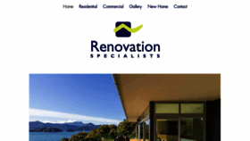 What Renovationspecialists.co.nz website looked like in 2019 (4 years ago)