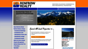 What Renfrowrealty.com website looked like in 2019 (4 years ago)