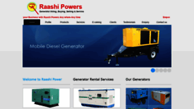 What Raashipower.com website looked like in 2019 (4 years ago)