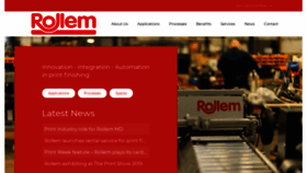 What Rollem.co.uk website looked like in 2019 (4 years ago)
