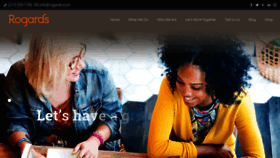 What Rogards.com website looked like in 2019 (5 years ago)