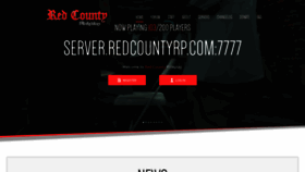 What Redcountyrp.com website looked like in 2019 (4 years ago)