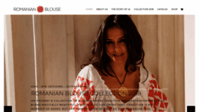 What Romanian-blouse.com website looked like in 2019 (4 years ago)