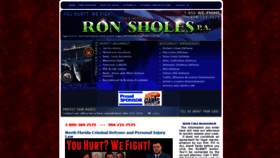 What Ronsholespa.com website looked like in 2019 (4 years ago)