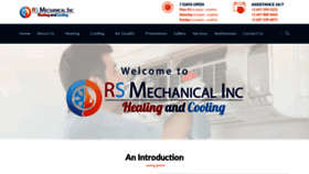 What Rsmechanicalinc.ca website looked like in 2019 (4 years ago)