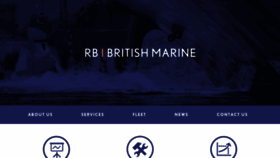 What Rbbritishmarine.com website looked like in 2019 (4 years ago)