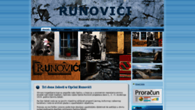 What Runovici.hr website looked like in 2019 (4 years ago)