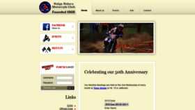 What Ridgeriders.org website looked like in 2019 (4 years ago)