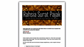 What Rahsiasuratpajak.com website looked like in 2019 (4 years ago)