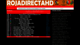 What Rojadirectahd.online website looked like in 2019 (4 years ago)
