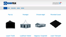 What Renditelk.ee website looked like in 2019 (4 years ago)