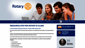 What Rotaryeclubs.com website looked like in 2019 (4 years ago)
