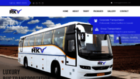 What Rkvtravels.com website looked like in 2019 (4 years ago)