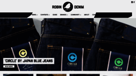 What Robindenim.com website looked like in 2019 (4 years ago)