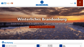 What Reiseland-brandenburg.de website looked like in 2019 (4 years ago)