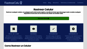 What Rastrearcelu.com website looked like in 2019 (4 years ago)